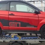 MopedAuto richtig Verladen und Transportieren