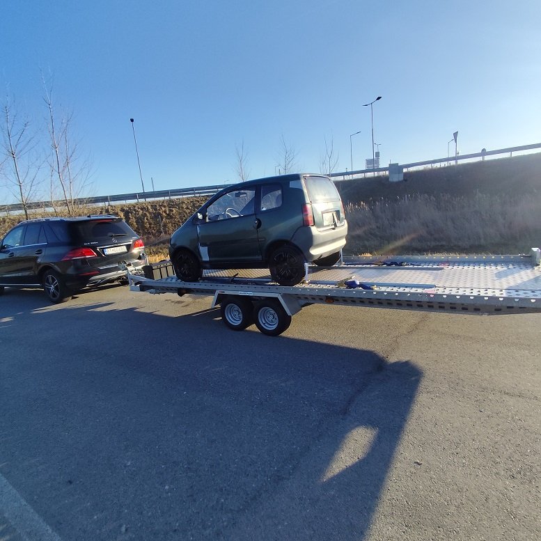 Mopedauto Kupplung defekt