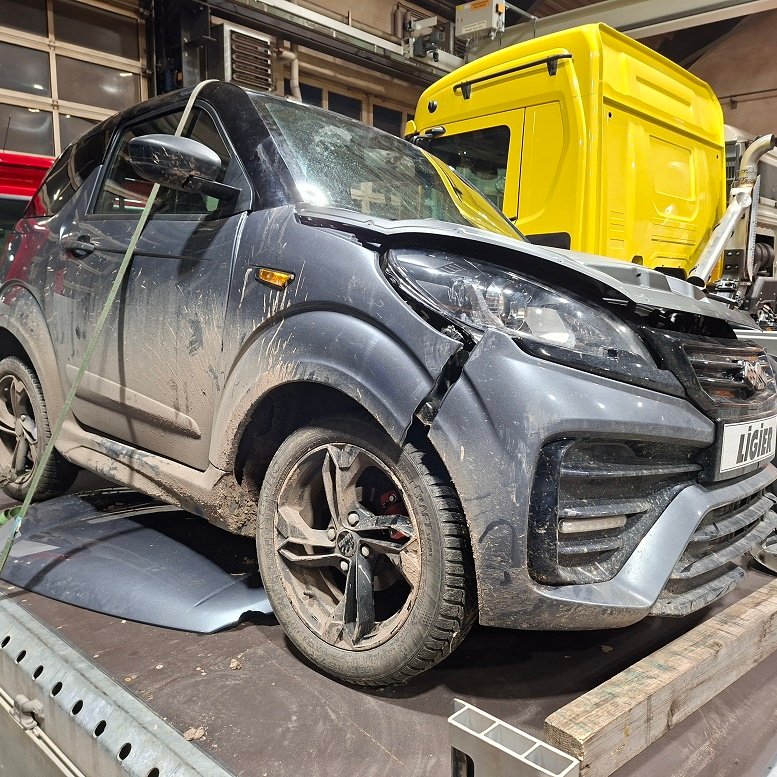 Mopedauto Unfall verkaufen