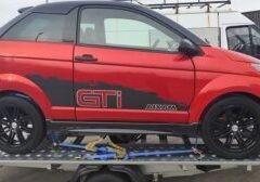 MopedAuto richtig Verladen und Transportieren